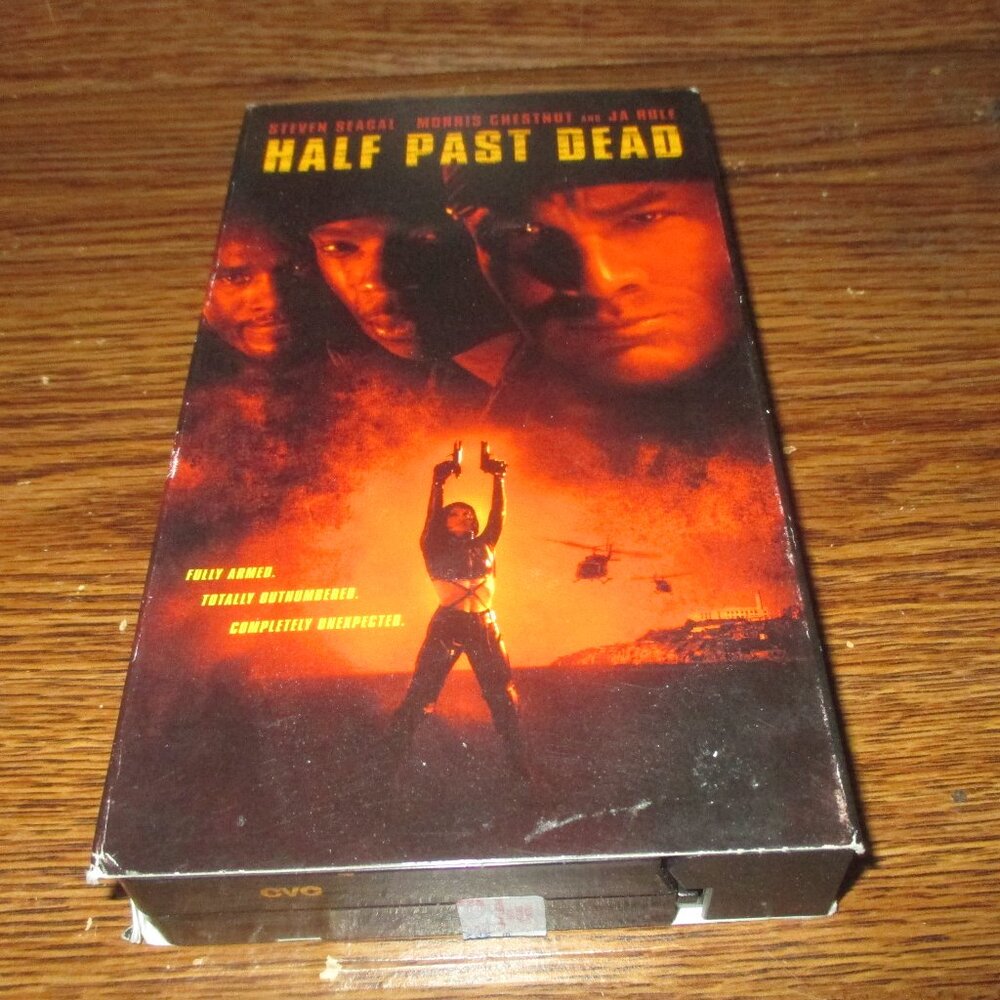 Half Past Dead (VHS, 2003, Sony Pictures) Stephen Seagal Ja Rule